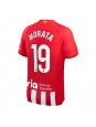 Billige Atletico Madrid Alvaro Morata #19 Hjemmedrakt 2023-24 Kortermet